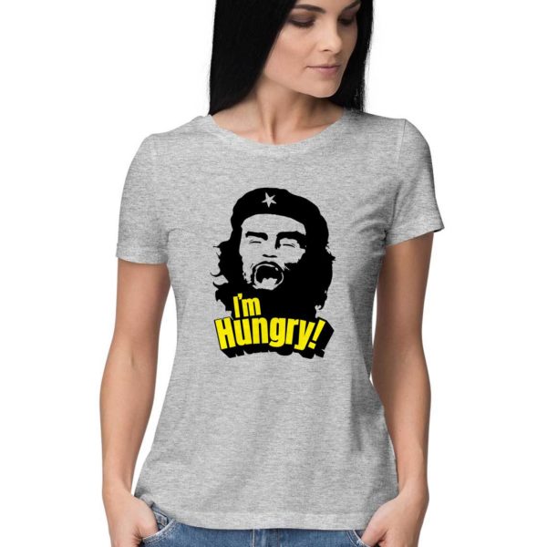 Hungry comrade buy funny anti communist t shirt in india grey