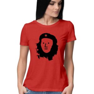 Red NPC Che Guevara comrade buy funny anti communist t shirt in india