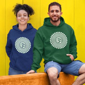 Om Mandala Glow in Dark – Unisex Hoodies