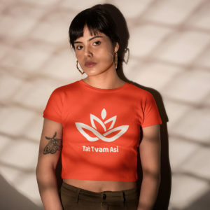 Tat Tvam Asi – Glow in Dark Crop Tops for Women