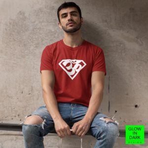 Super Om - Glow in Dark T shirt for Men